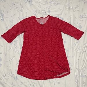 Hanes Women Comfy Lounge Wear Dress (Size: M)